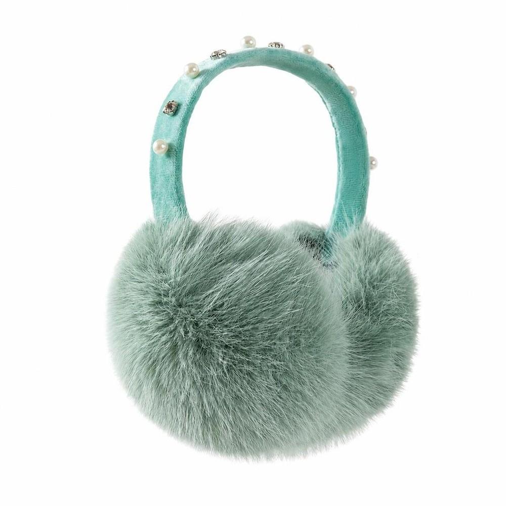 Faux Fur Plush Earmuffs Soft Plush Ear Warmers Gifts Headband Earmuffs Cold Weather Wear
