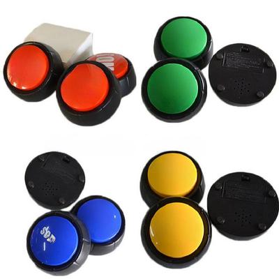 Popular Sound Button Set: Round Squeeze Toy with Electronic Sound