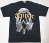 Tupac Shakur T-shirt 2Pac West Coast Hip Hop Rap Urban Streetwear Men's Tee New