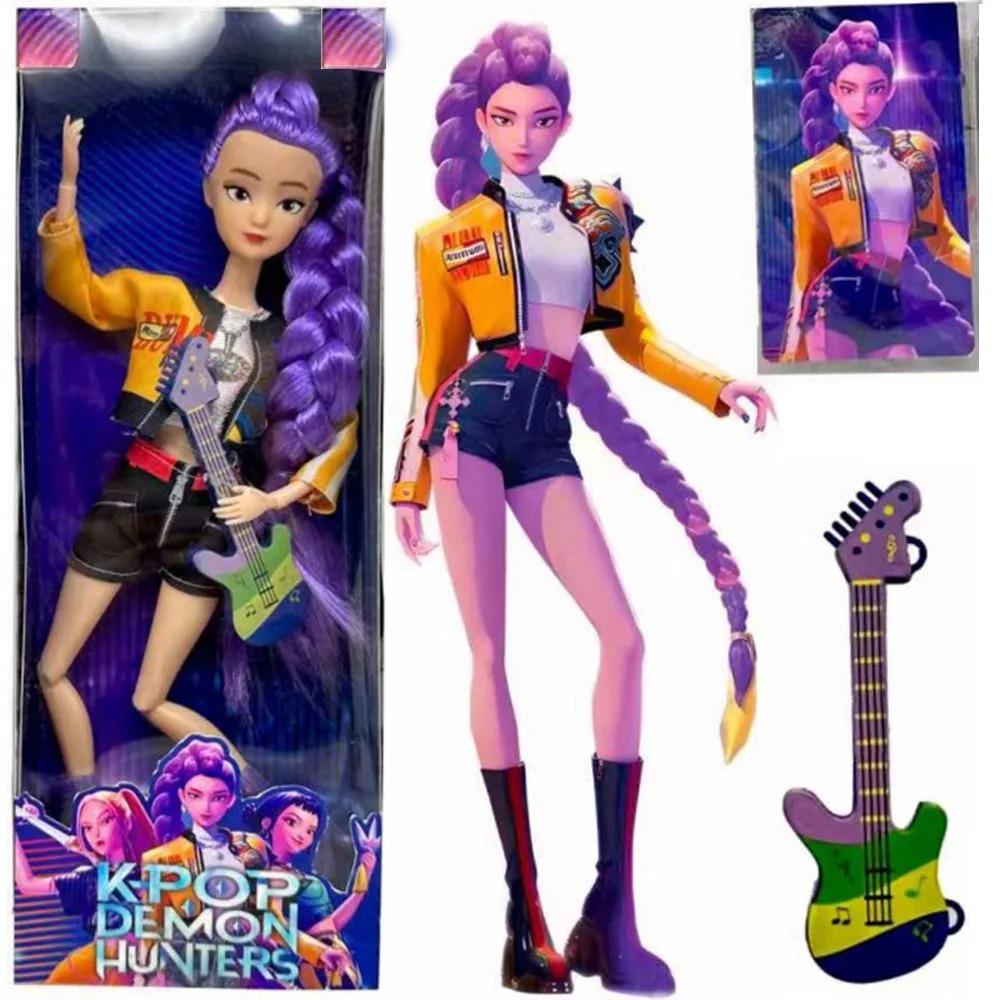 NEU Anime KPop Dämonenjäger Puppe Vinylspielzeug Rumi Mira zoi Charakter Vinylmaske Figur Geburtstagsgeschenk Fanclub-Geschenke