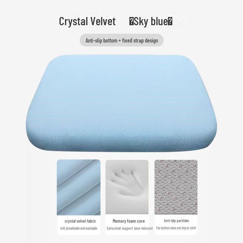 All-Season Slow Rebound Memory Foam Car Seat Cushions