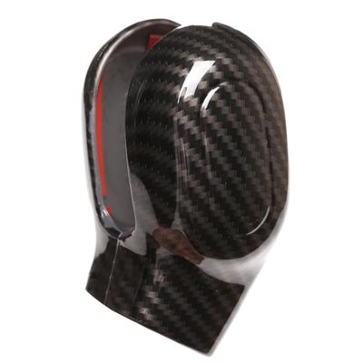 ABS Car Gear Shift Knob Head Trim Cover for Land Rover Discovery 3 LR3 4 LR4 2004-2012 Carbon Fiber Black