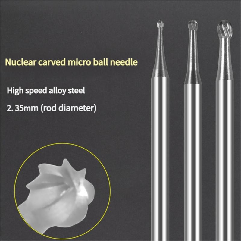 Pachet de 13 Freze Sferice pentru Gravură pentru Confecționarea Bijuteriilor, Sculptură, Canelare, Instrument pentru Incrustare Argint