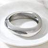 European and American New Ins Wind Irregular Exaggerated Section Alloy Bracelet Wide Version Bracelet Design Feeling
