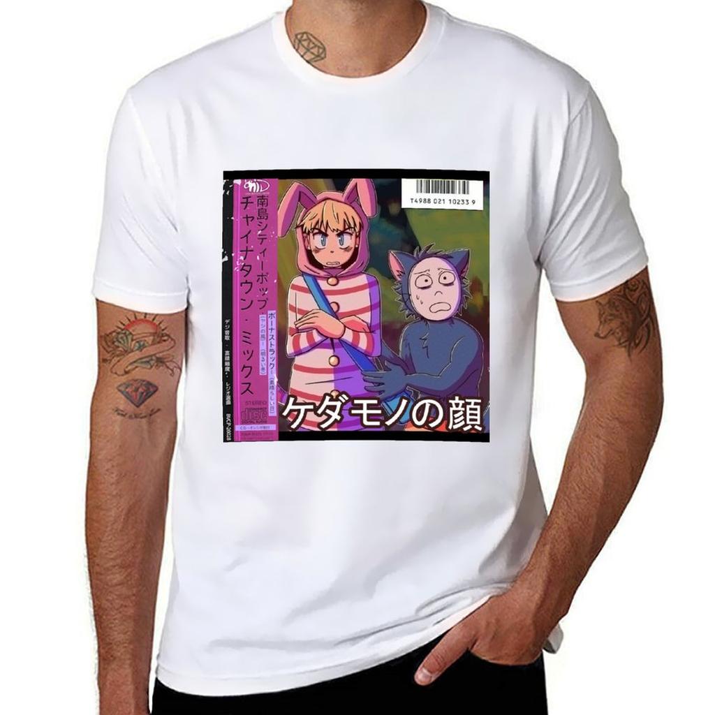 Vaporwave Anime Popee the Performer T-Shirt Plus Size Tops Hippie Clothes Quick-drying Summer Tops Men Clothings