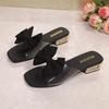 2026 Dames Hoge Hak Sandalen Strass Luxe Platte Hak Slippers Grote Maten Designer Schoenen Buiten Lichtgewicht