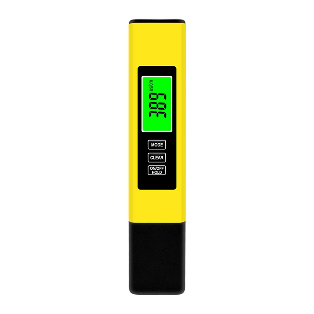 4 in 1 Digital Water Tester Water Quality Tester Pen 0-9990 PPM Accurate Backlit LCD Display for Pools Drinking Water Aquariums