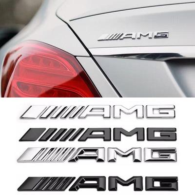 Car 3d Rear Letter Emblem Trunk Babg Body Sticker For Mercedes Benz AMG W204 W205 W203 W211 W212 W213 W201 W210 W124 W108