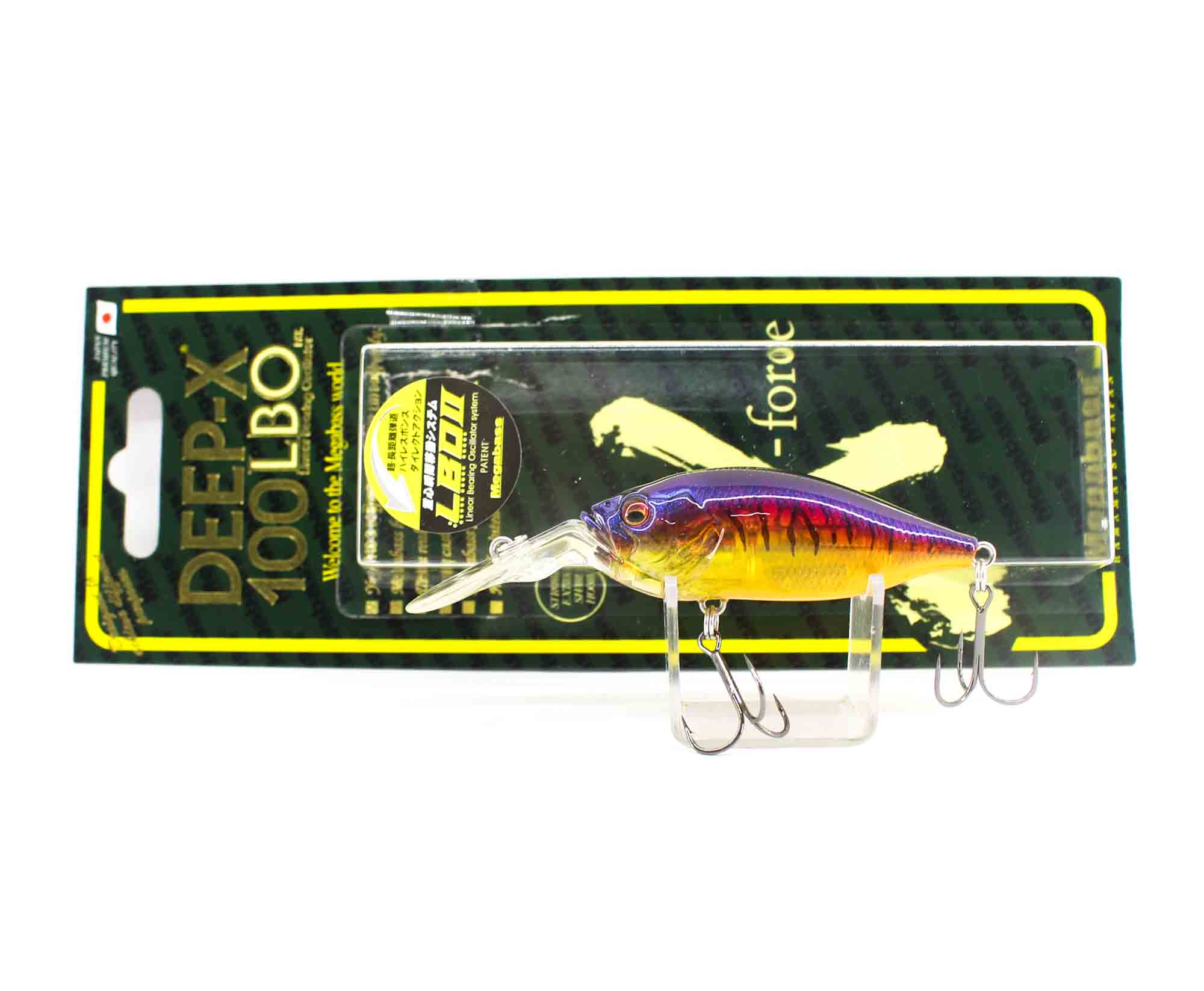 Megabass Deep X 100 LBO 59 мм 3/8 унции Плавающий воблер GP Spawn Killer (5254)