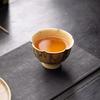Dunhuang oil painting handmade firewood burning teacup personal special retro master cup tea cup high-end ceramic cup gift
