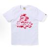 Heavyweight 260g Cotton Graphic Tee Men - Oversized Streetwear T-Shirt With Cartoon Ape Head Print Casual Wear