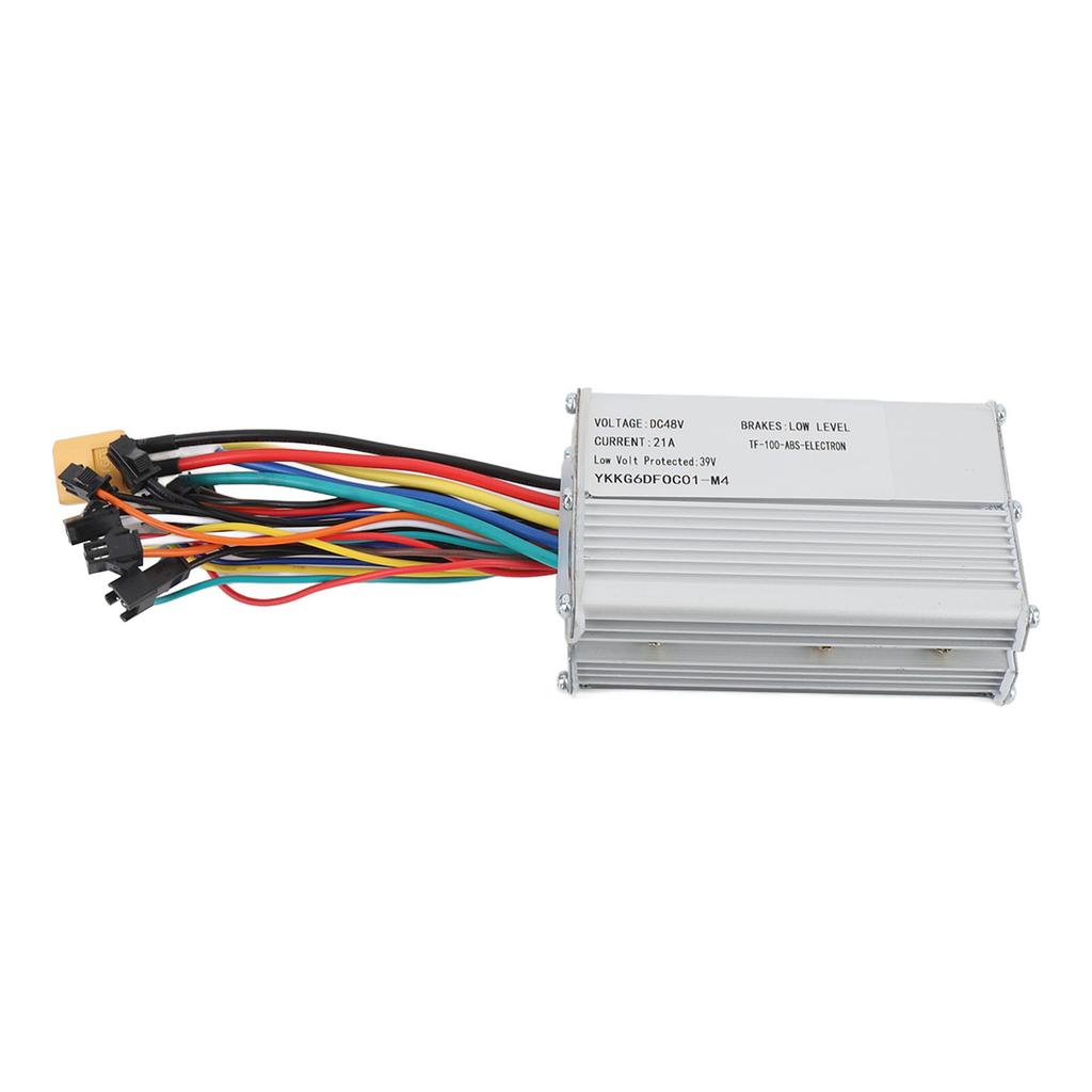Electric Scooter Controller DC 48V 21A Aluminum Alloy Brushless Motor Controller for M4 Replacement