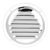 Air Vents Stainless Steel Round Louver Wall Ventilation Outlet for Yacht Caravans Home Kitchen