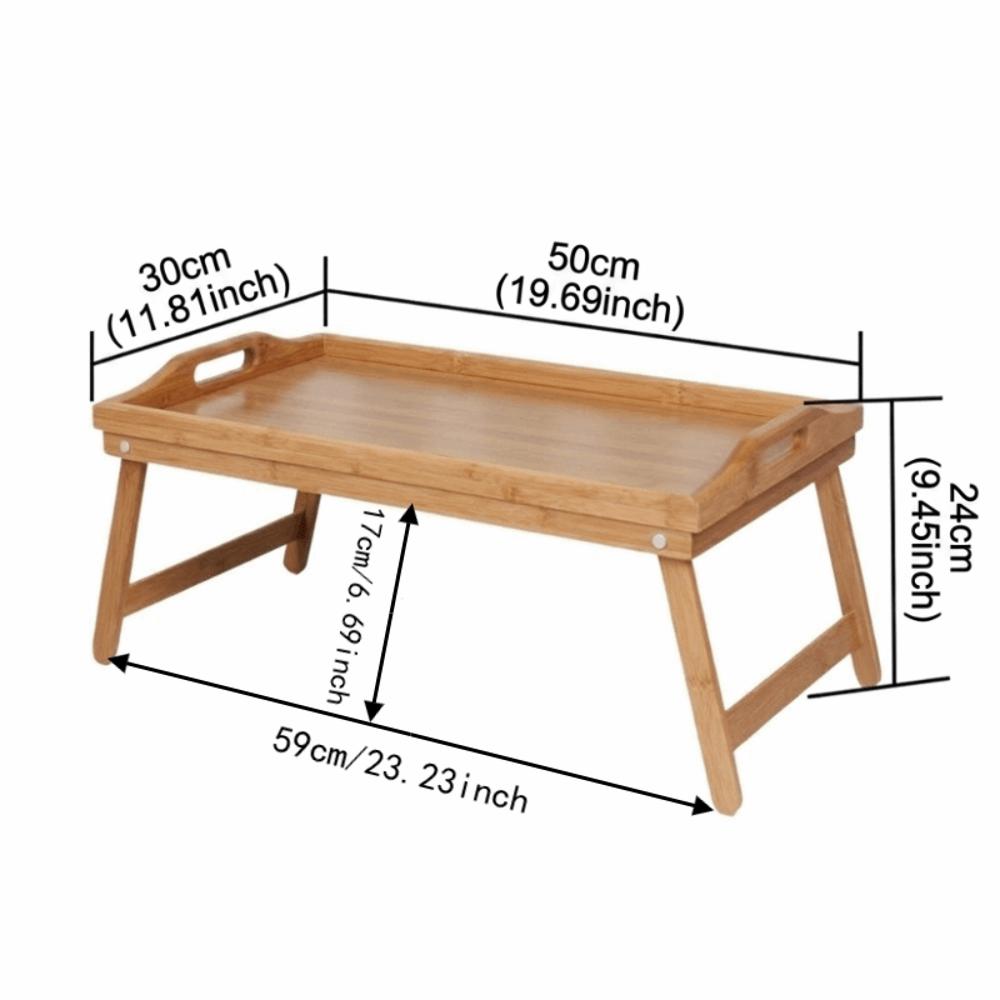 Space Saving Bed Tray Table Portable Bed Table Tray Cozy Computer Desk Bedroom