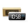 Charging Music Alarm Clock Electronic Watch Desk Digital Moment Bedroom Decoration Table And Accessory Smart Hour Led Light