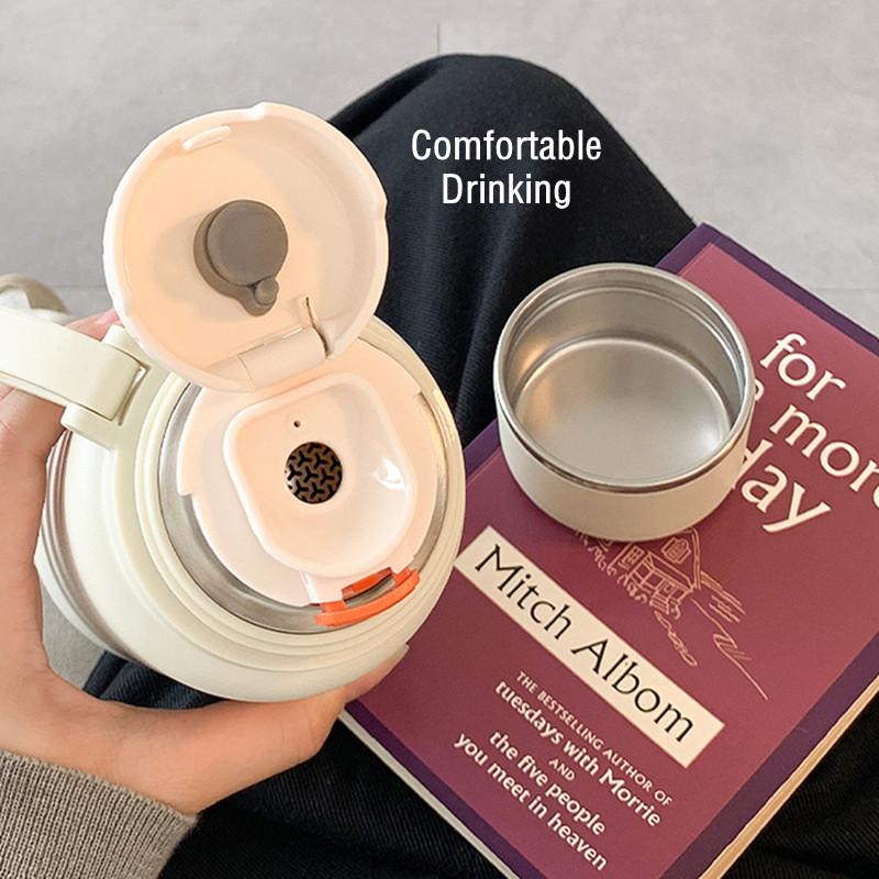 650ml/850ml Fashion Stainless Steel 316 Thermal Flask Portable Long Term Insulation Coffee Tea Thermal Bottle Travel Tumbler