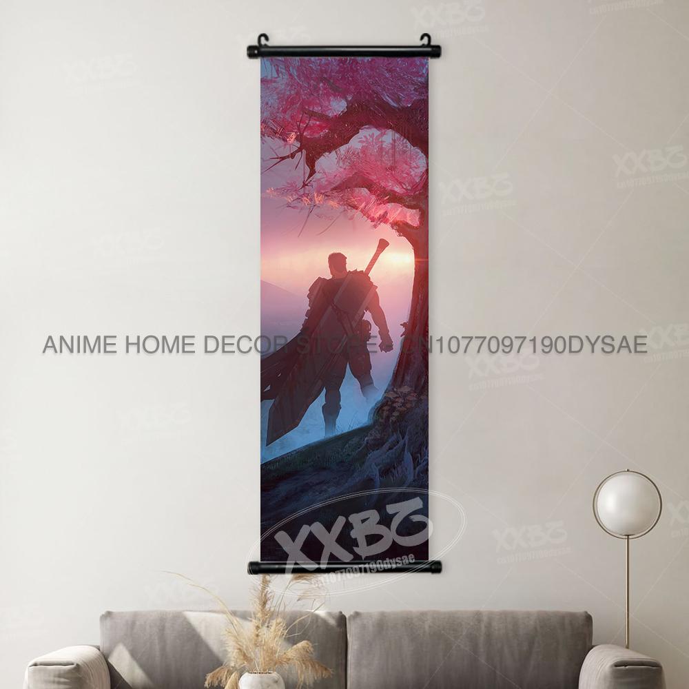 Berserk Poster Anime Scrolls Picture Guts Hanging Painting Griffith Wallpaper Casca Home Decoration Black Swordsman Wall Artwork