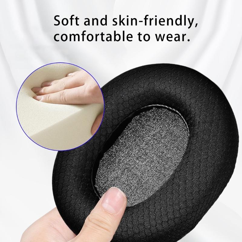 Soft & Breathable Sponge Ear Pad Cushion for E900/E900 Professional Headphone Earmuffs Enhancing Sound Quality