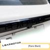 For Leapmotor T03 Trunk Letter Emblem Sticker Colorful Matte Black Car Logo Decal