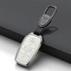 Suitable for Toyota Alphard keycases, Welfa car keycases, high-end alloy leather men's bag buckles JO8