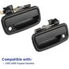 Exterior Door Handle & Interior Door Handle Set Compatible With 1995-2000 Toyota Tacoma,Replaces# 69220-35020, 69210-35020,6909035010