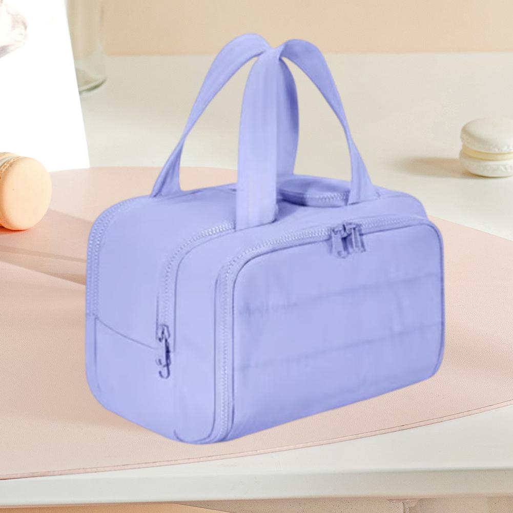 Cosmetic Bags with Large Opening Waterproof Portable Pouch Travel Toiletry Bag for Women Accessories Essentials Toiletries