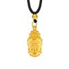 2026 High-End Guanyin Gold Pendant - Unisex Alloy, Perfect Gift