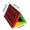3-Sided Do Not Disturb Desktop Indicator 3d Do Not Disturb Conference Room Sign College Dorm Decor Desk Accessories