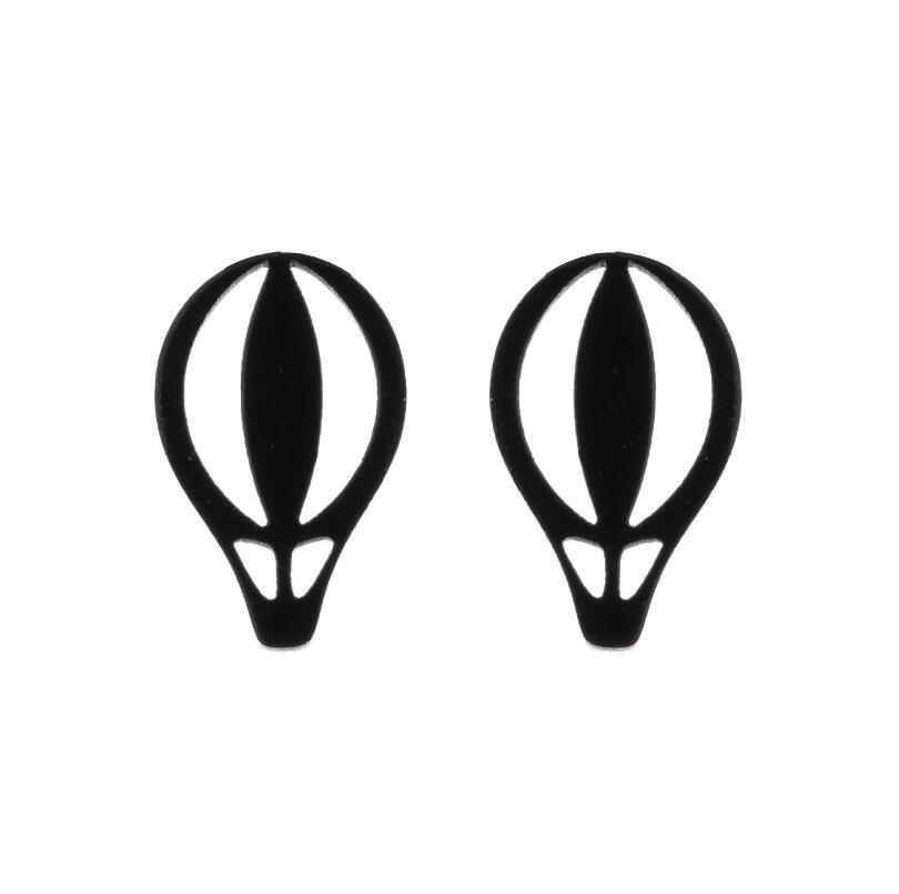 Korean Retro Gingerbread Mermaid & Human Face Asymmetrical Earrings