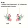 Flower Joyful Acrylic Fairy Car Charm Decorative Pendant For Bright And Cheerful Interiors