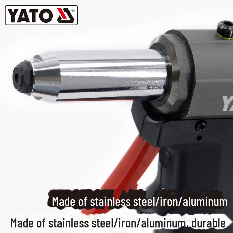 Пневматичний заклепувальний пістолет YATO та інструмент для витяжної клепки