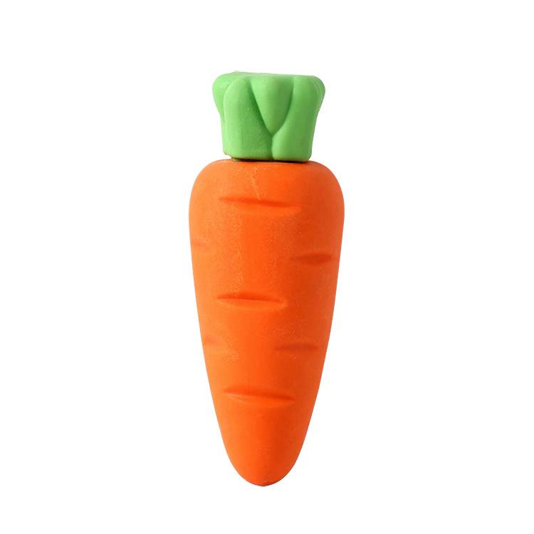 Gumka owocowa dla uczniów Gumka do szkoły podstawowej Duża Gumka Marchewka Śliczna Bez Kruszenia Bez Śladu