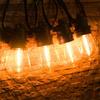 S14 High-Voltage Outdoor LED String Lights - Waterproof IP65 Wedding, Bar, & Camping Decoration