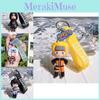 Schattige Pvc Naruto Sleutelhanger Zacht Rubber Figuur Halloween Feest Cadeau Voor Vrienden