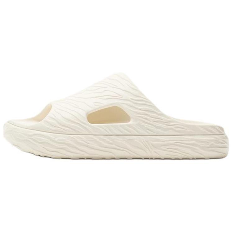 ZARA Textured Cut Out Chunky Slides White Unisex 12730320719 45