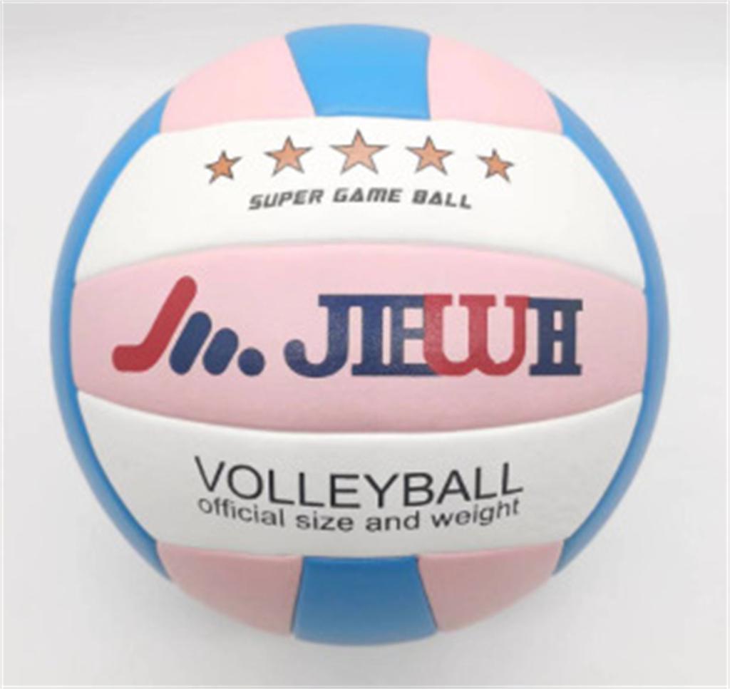 Official Size And Weight No.5 Volleyball Machine Sewing Soft Touch PU Beach Volleyball Adult Indoor Standard Compitition Ball