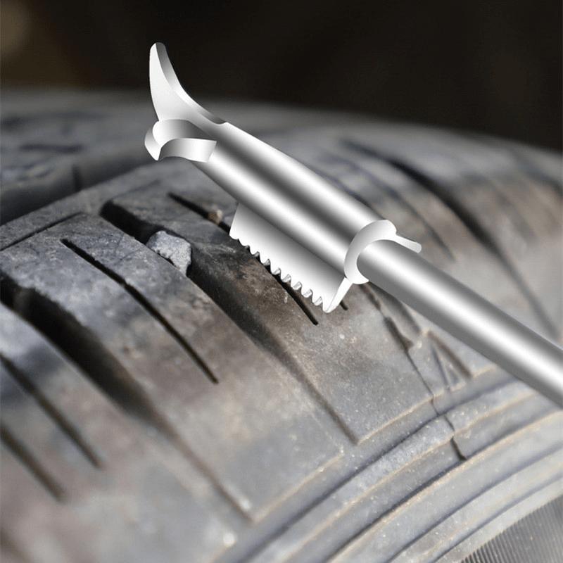 Car Tire Cleaning Hook Stone Tire Gap Buckle Stone Hook Car Tire Buckle Cleaning Tire Pick Stone Tools Tire Repair Accessories