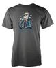 Bnwt Grumpy Tattooed Old Biker Motorbike Novelty Unique TShirt Adult Kids