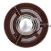 Electric Chocolate Melting Pot Stainless Steel 25W Chocolate Fondue Pot Set for Dipping Drizzling Decorating