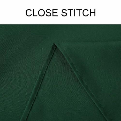 PiccoCasa Square Tablecloth, Stain-Resistant and Wrinkle-Resistant, for Weddings, Picnics, Dining, and Indoor/Outdoor Use, 140*140cm, Green