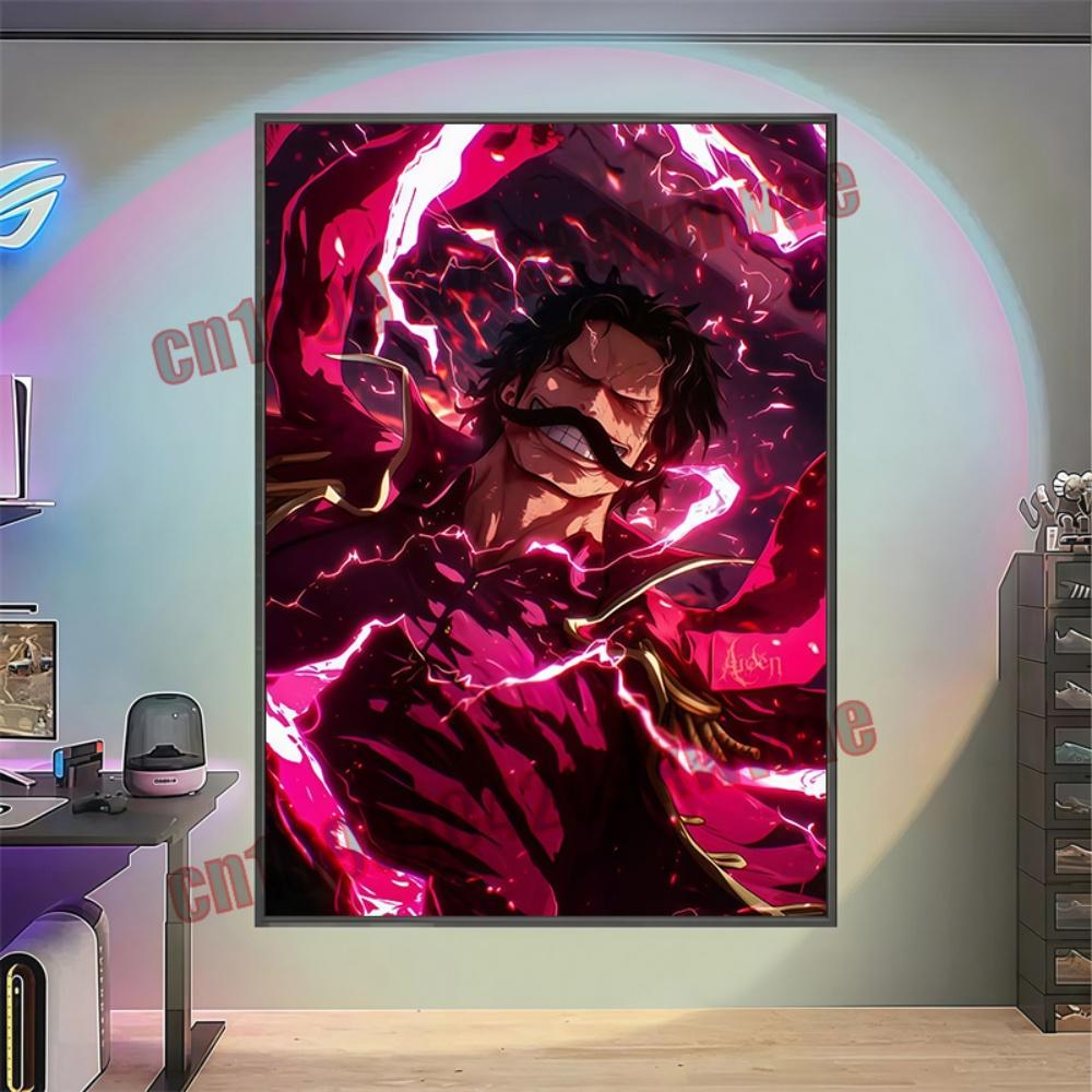 Monkey D Luffy Epic Anime Poster  Dynamic One Piece Premium Canvas Wall Decor Ideal for Bedroom  Anime Collection Fans