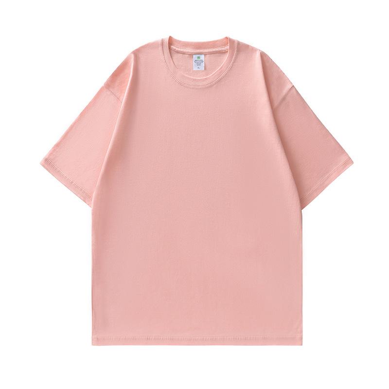 VEZFAA Damenmode Lässig Einfarbig Druck Sommer Frühling Kurzarm O-Ausschnitt Blusen & Hemden