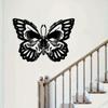 Charming Metal Butterfly Wall Art Indoor Outdoor Garden Terrace Balcony Decor