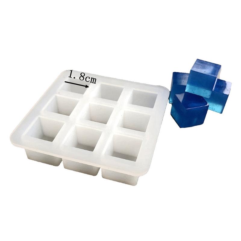 

Small Cube Shape Decoration Silicone Mold is Suitable for Resin Epoxy Resin Diy Crafts Jewelry Making Home Decoration 16mm