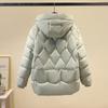 Women’s Short Hooded Windproof Thicken Warm Winter Jacket