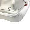 Gokusho white leather nail bag with ink pot holder GL-03W