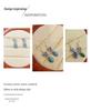 S925 Sterling Silver Natural Turquoise Retro Butterfly Earrings
