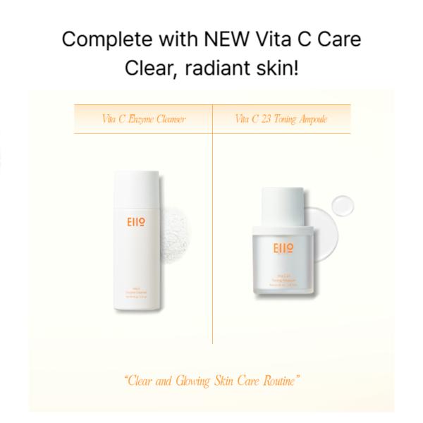 EIIO Vita C23 Toning Ampoule 30ml , Vita C Enzyme Cleanser 60g (7 Options)