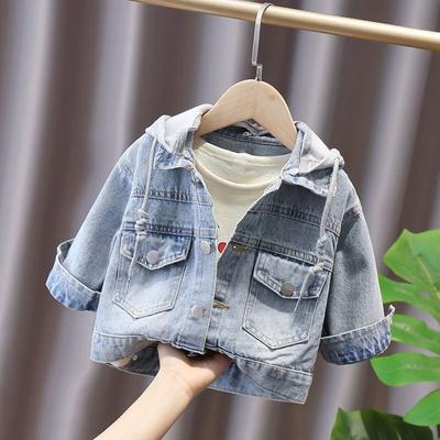 Spring and Autumn Children's Denim Jacket Clothes Fashion Spring Casual Coat For Boy Girl Jacket Baby Jacket