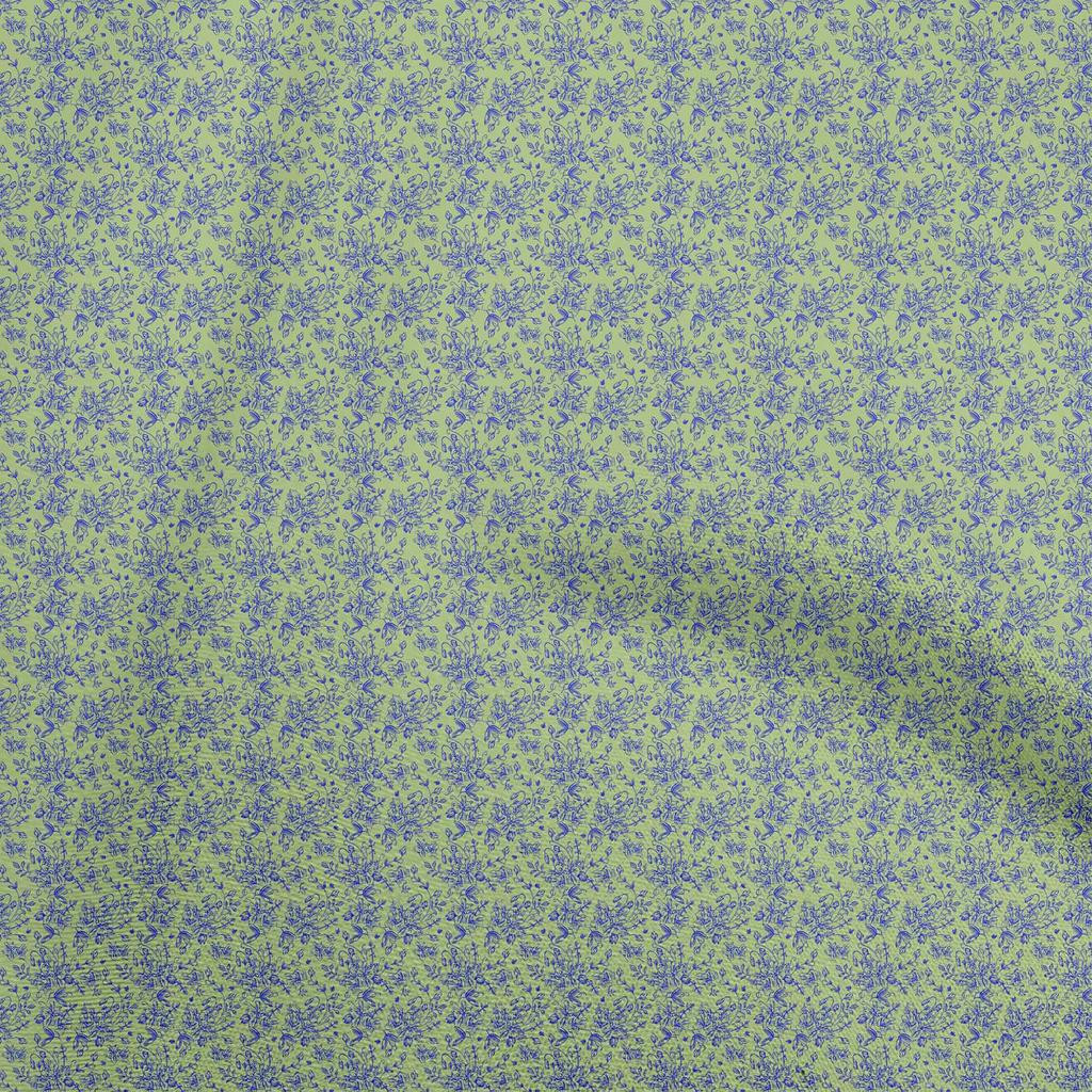 oneOone Cotton Cambric Dark Rose Brown Fabric Toile Craft Projects Decor Fabric Printed By The Yard 42 Inch